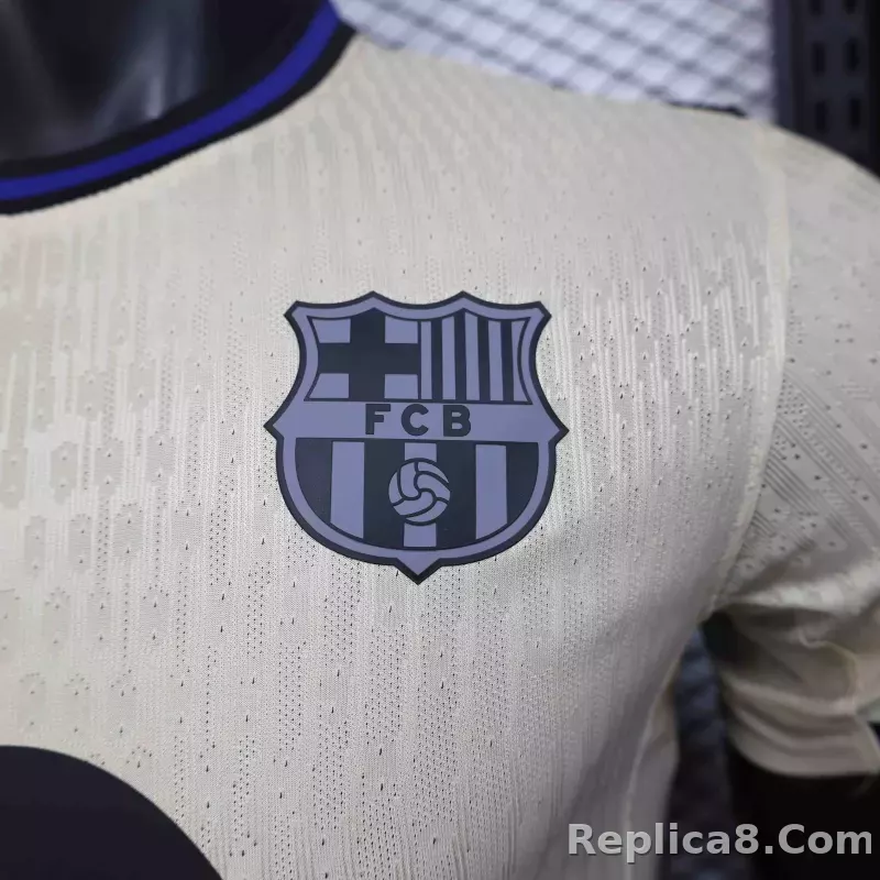 25-26 Barcelona Away Player Version Soccer Jersey - detail