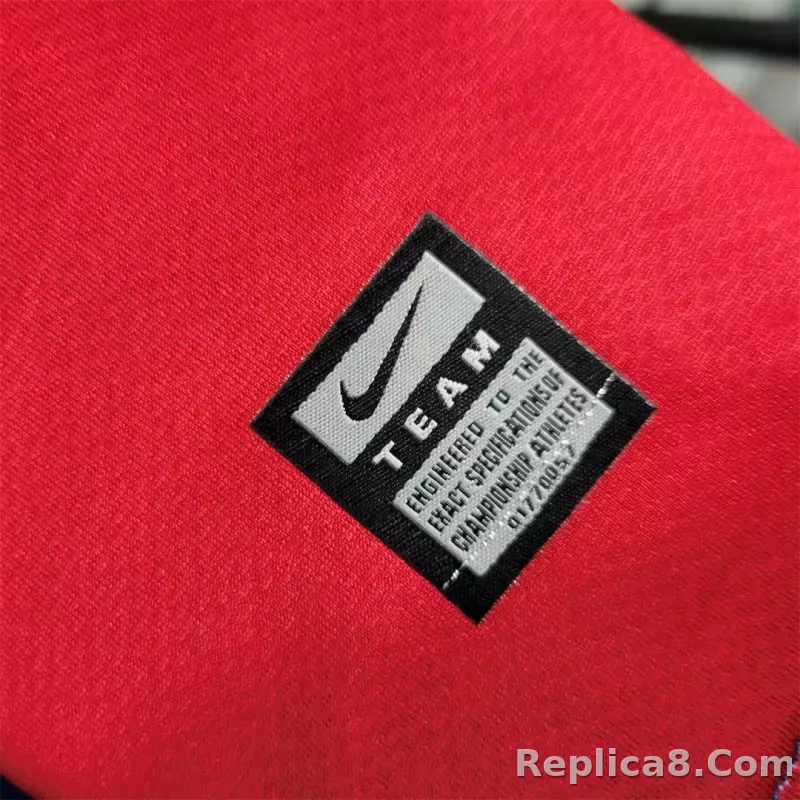 08-09 Barcelona UCL Final Retro Home Jersey - detail