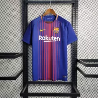 17-18 Barcelona Home Retro Football Jersey - view 1