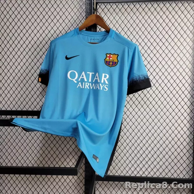 15-16 Barcelona Third Away Retro Jersey