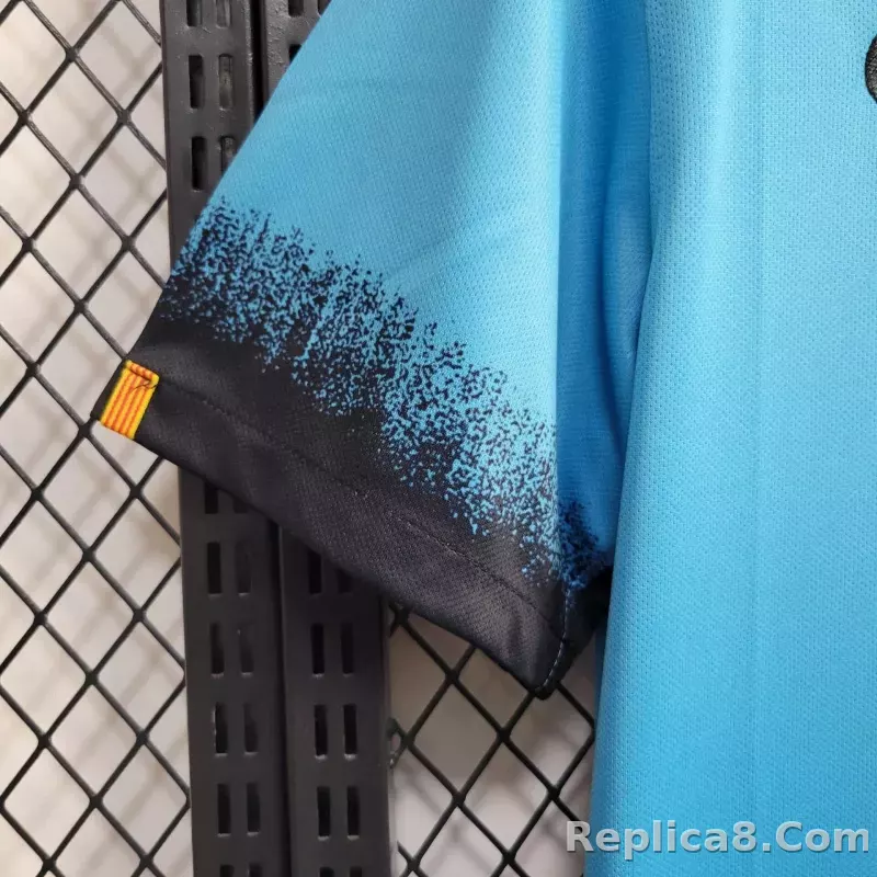 15-16 Barcelona Third Away Retro Jersey - detail