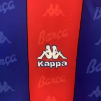 96-97 Barcelona Home Retro Jersey Long Sleeve - view 5