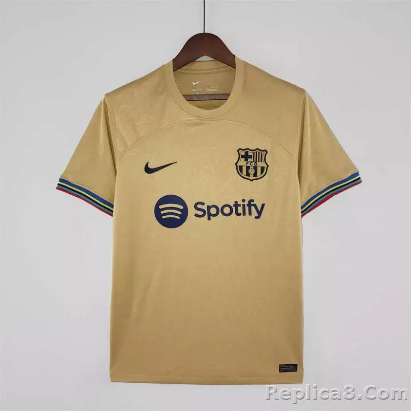 22-23 Barcelona Away Soccer Jersey