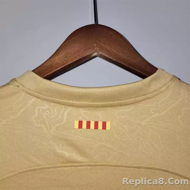 22-23 Barcelona Away Soccer Jersey - detail