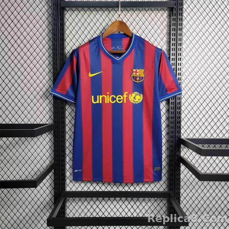 09-10 Barcelona Home Retro Jersey