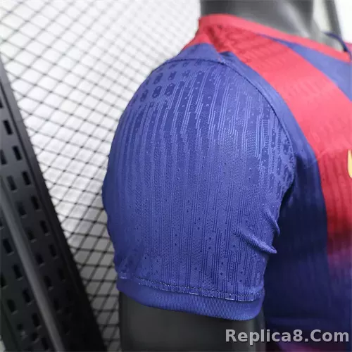 25-26 Barcelona Red Blue Special Edition Player Version Soccer Jersey - detail