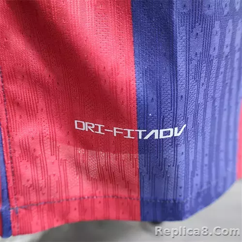 25-26 Barcelona Red Blue Special Edition Player Version Soccer Jersey - detail