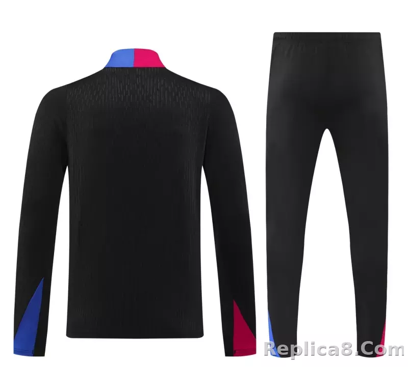 24-25 Barcelona Long Sleeve Training Suit Football Shirts - detail