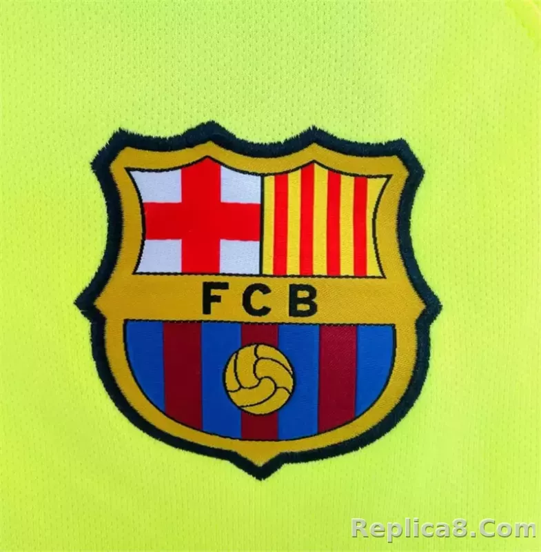 14-15 Barcelona Third Away Retro Jersey - detail
