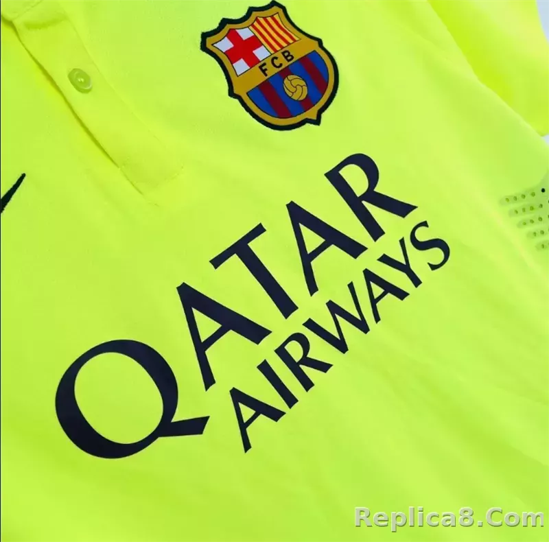 14-15 Barcelona Third Away Retro Jersey - detail