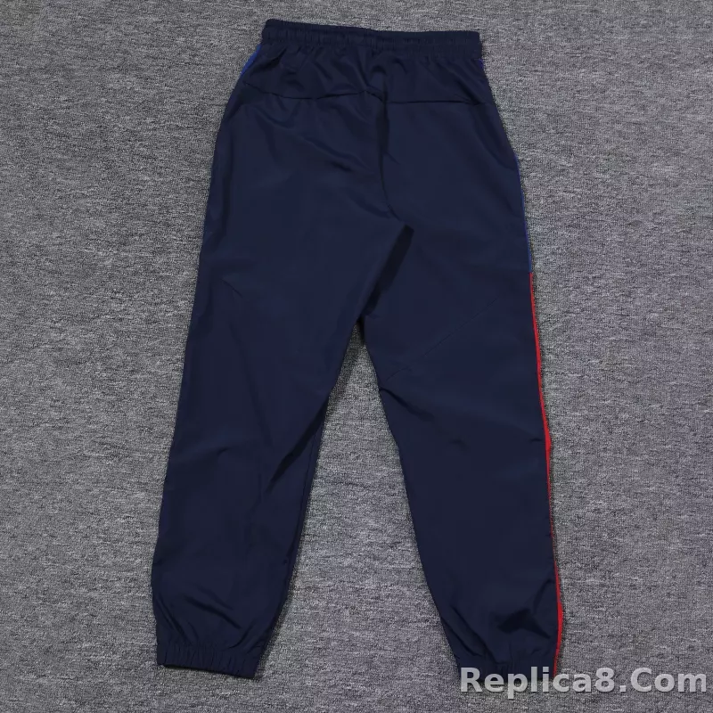 Barcelona Hoodie Sweatshirt Kit(Top+Pants) Red Black Jackets - detail