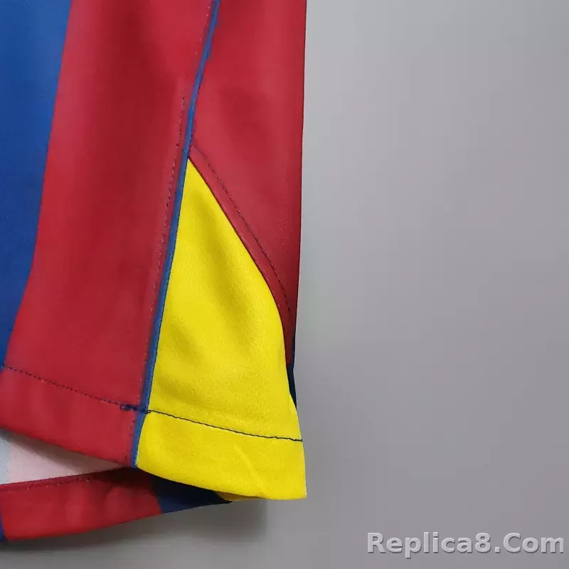 05-06 Barcelona Home Retro Jersey - detail