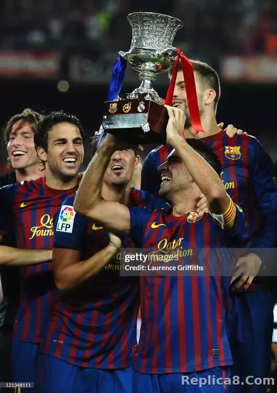 11-12 Barcelona Home Retro Jersey Player Edition Long Sleeve - detail