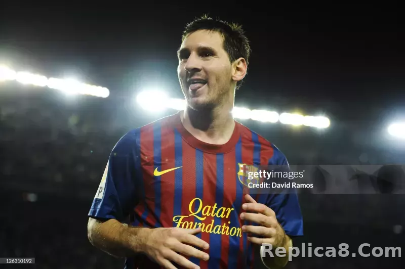 11-12 Barcelona Home Retro Jersey Player Edition - detail