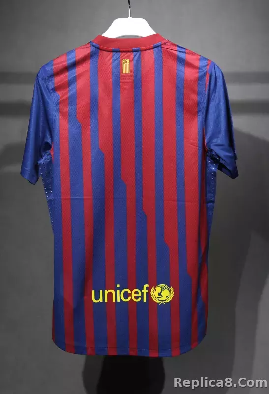 11-12 Barcelona Home Retro Jersey Player Edition - detail