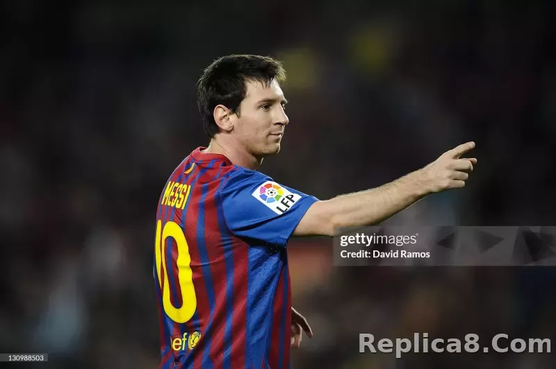 11-12 Barcelona Home Retro Jersey Player Edition - detail