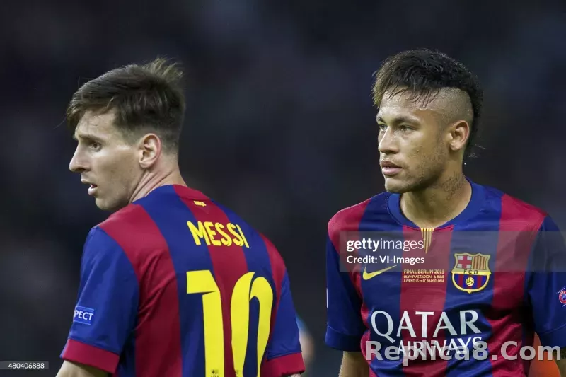 14-15 Barcelona Home Retro Jersey Player Version - detail