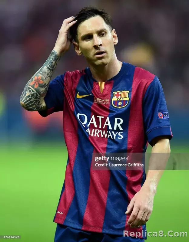 14-15 Barcelona Home Retro Jersey Player Version - detail