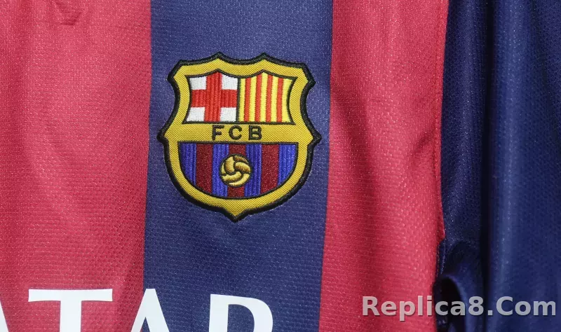 14-15 Barcelona Home Retro Jersey Player Version - detail