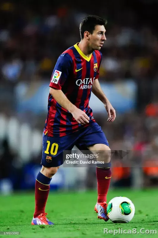 13-14 Barcelona Home Retro Jersey Player Version - detail