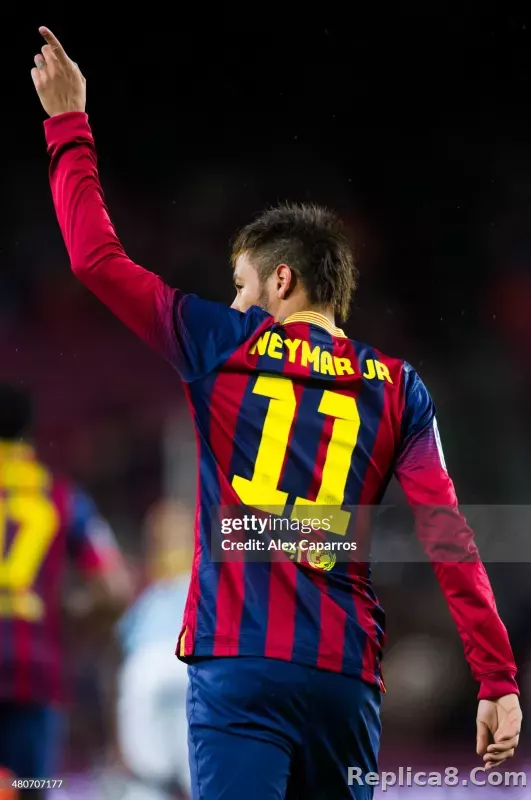 13-14 Barcelona Home Retro Jersey Player Version - detail
