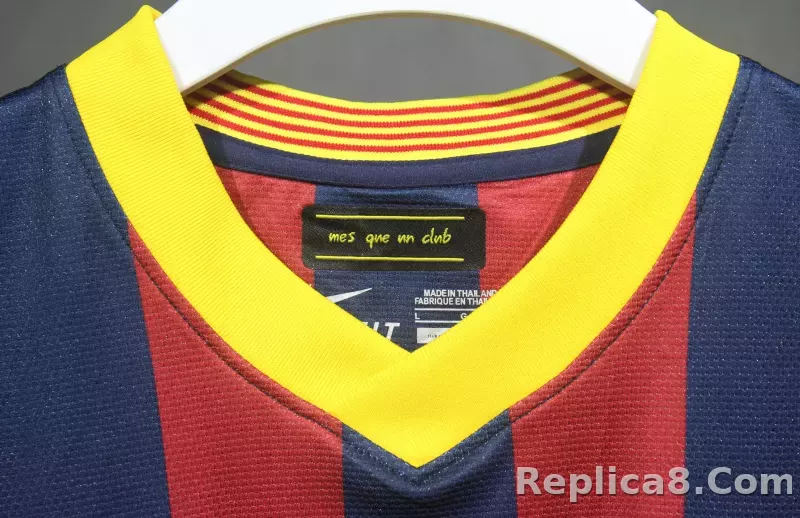 13-14 Barcelona Home Retro Jersey Player Version - detail