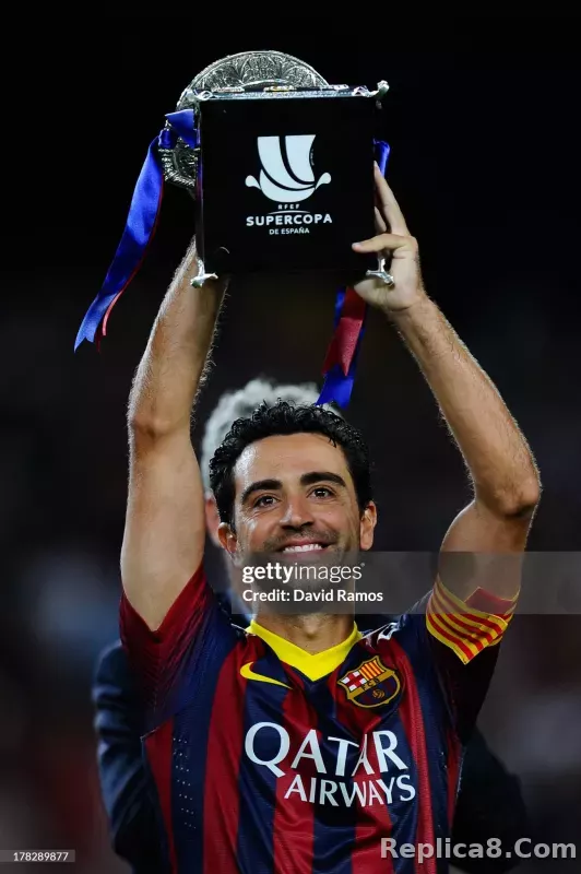 13-14 Barcelona Home Retro Jersey Player Version - detail