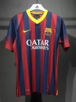13-14 Barcelona Home Retro Jersey Player Version - view 6