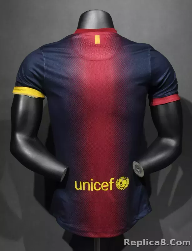 12-13 Barcelona Home Retro Jersey Player Version - detail