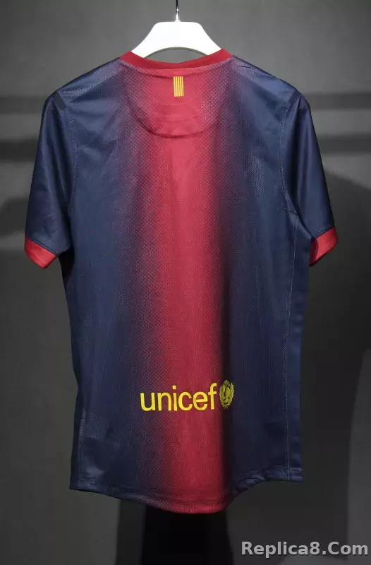 12-13 Barcelona Home Retro Jersey Player Version - detail