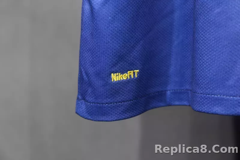 08-09 Barcelona Home Retro Jersey Player Edition - detail
