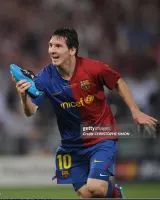 08-09 Barcelona Home Retro Jersey Player Edition - view 10