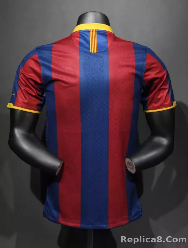 10-11 Barcelona Home Retro Jersey Player Editon - detail