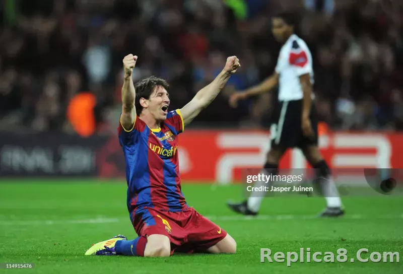 10-11 Barcelona Home Retro Jersey Player Editon - detail