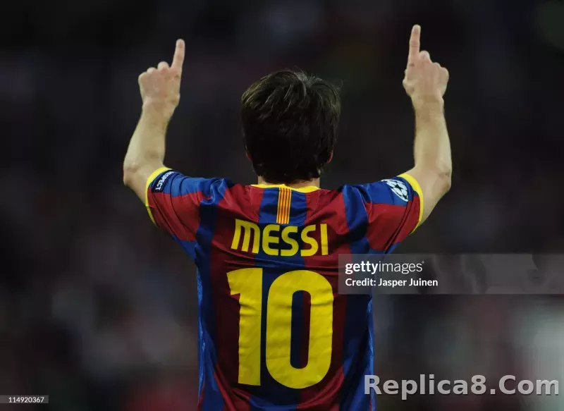 10-11 Barcelona Home Retro Jersey Player Editon - detail