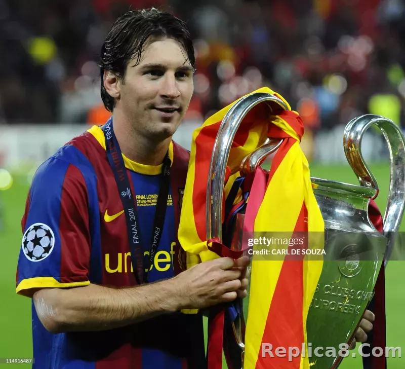 10-11 Barcelona Home Retro Jersey Player Editon - detail