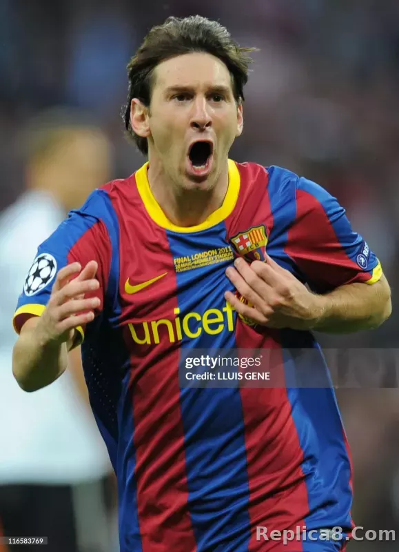 10-11 Barcelona Home Retro Jersey Player Editon - detail