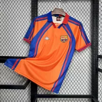 97-98 Barcelona Away Retro Jersey- Classic Style - view 5