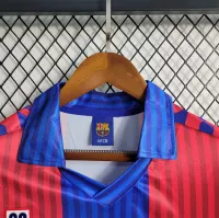 91-92 Barcelona Home Retro Jersey Long Sleeve - view 5