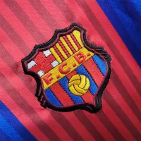 91-92 Barcelona Home Retro Jersey Long Sleeve - view 6