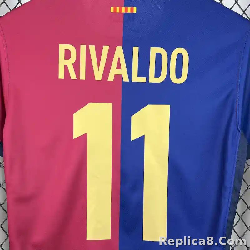 24-25 Barcelona 125th Anniversary Soccer Jersey - detail