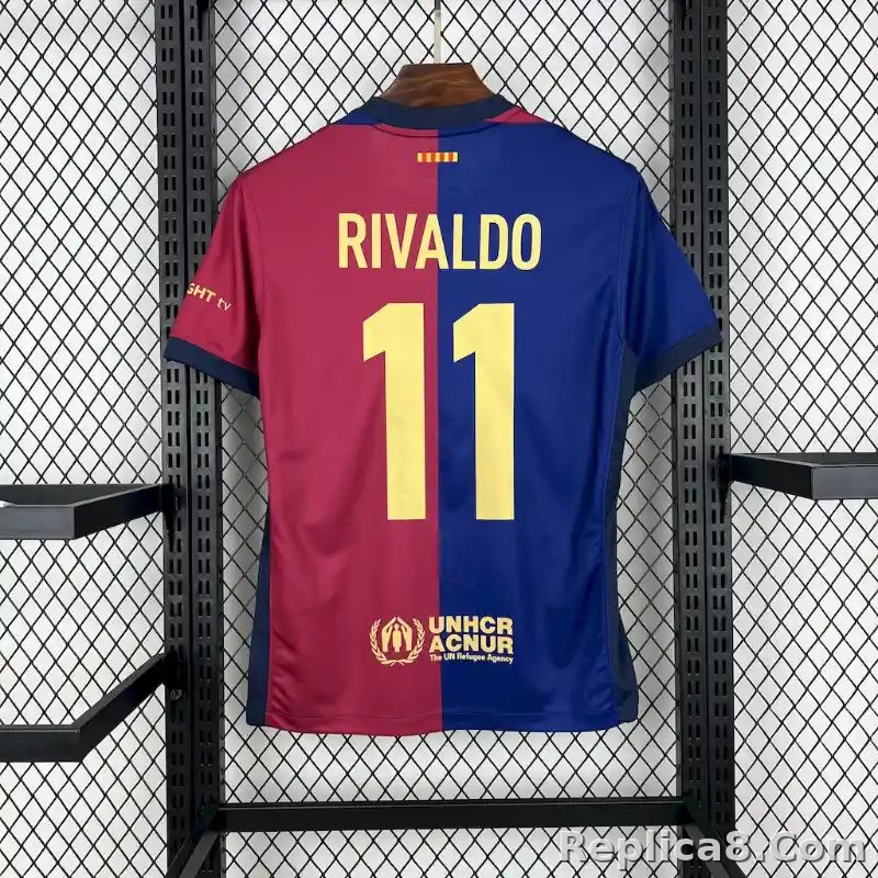24-25 Barcelona 125th Anniversary Soccer Jersey - detail