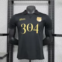 24-25 Barcelona LAMINE YAMAL Black Soccer Jersey Player Version - view 1