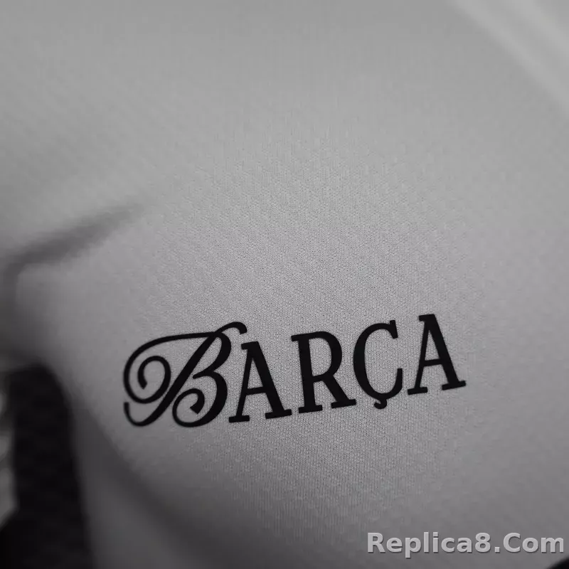 24-25 Barcelona LAMINE YAMAL White Soccer Jersey Player Version - detail