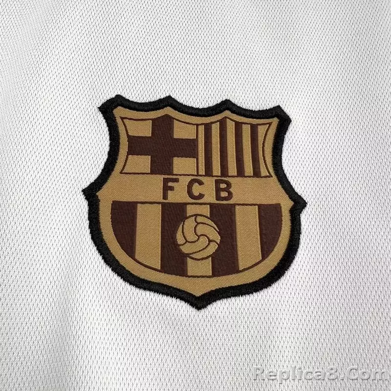 24-25 Barcelona LAMINE YAMAL White Soccer Jersey - detail