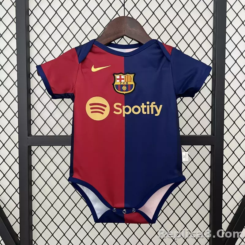 24-25 Barcelona Home Baby Shirt