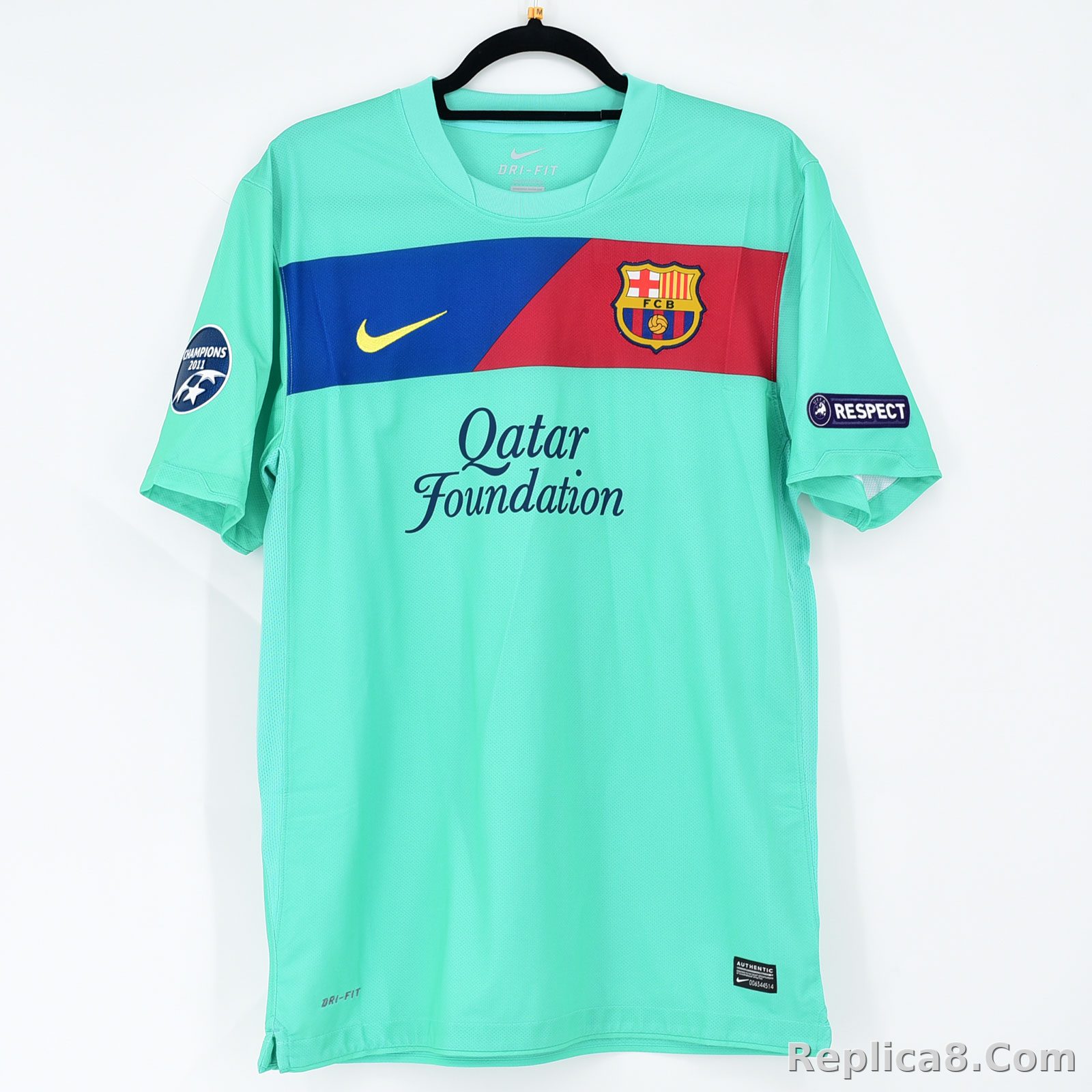 11-12 Barcelona Third Away Retro Jersey - detail