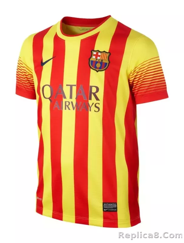 13-14 Barcelona Away Retro Jersey