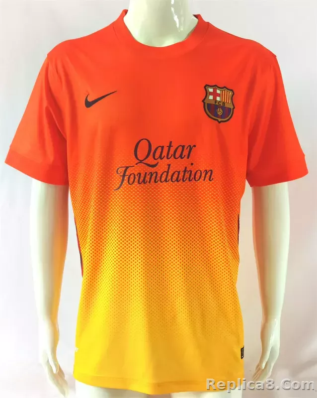 12-13 Barcelona Away Retro Jersey