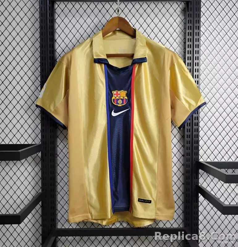 01-02 Barcelona Home Retro Jersey